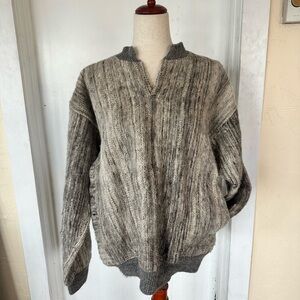 El Inca 100% Alpaca Wool Handmade in Bolivia Pullover Sweater Women’s M/L